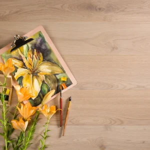 Титановый буфф рустикальный