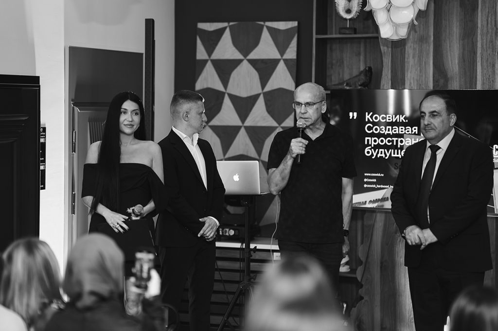 From black to white City: Coswick opens a new showroom in Baku