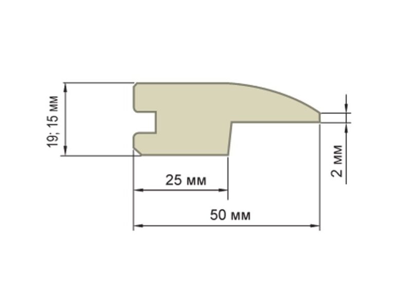 Ковровый порожек coswick